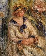 Pierre-Auguste Renoir Etude pour un portrait oil painting artist